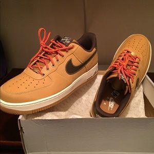 Wheat Timbs Air Force 1 collection 1 of 2